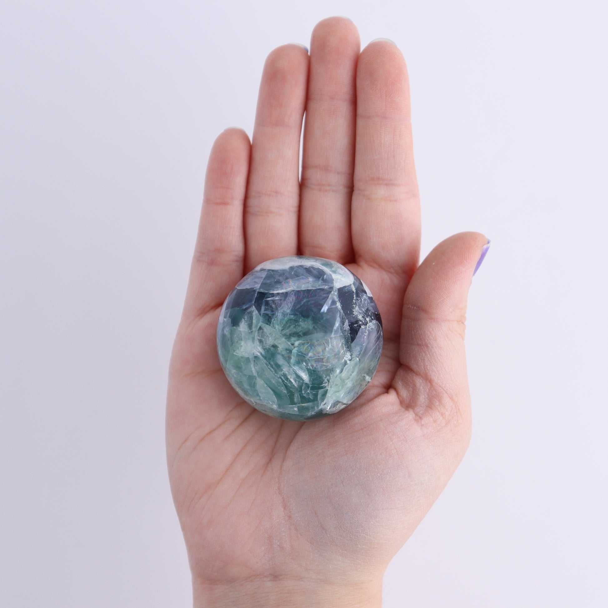 Fluorite Spheres Set of 6 - Expert Wholesale and Supplier of Wholesale Crystals & Bulk Gemstones, ["Fluorite","Mexico","Spheres"]