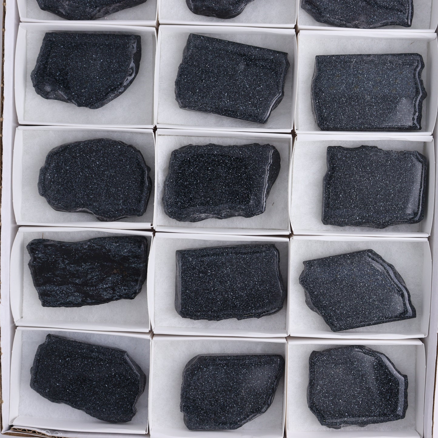 Specularite Flat of 18 - Expert Wholesale and Supplier of Wholesale Crystals & Bulk Gemstones, ["flat","Flats","Specularite","United States"]