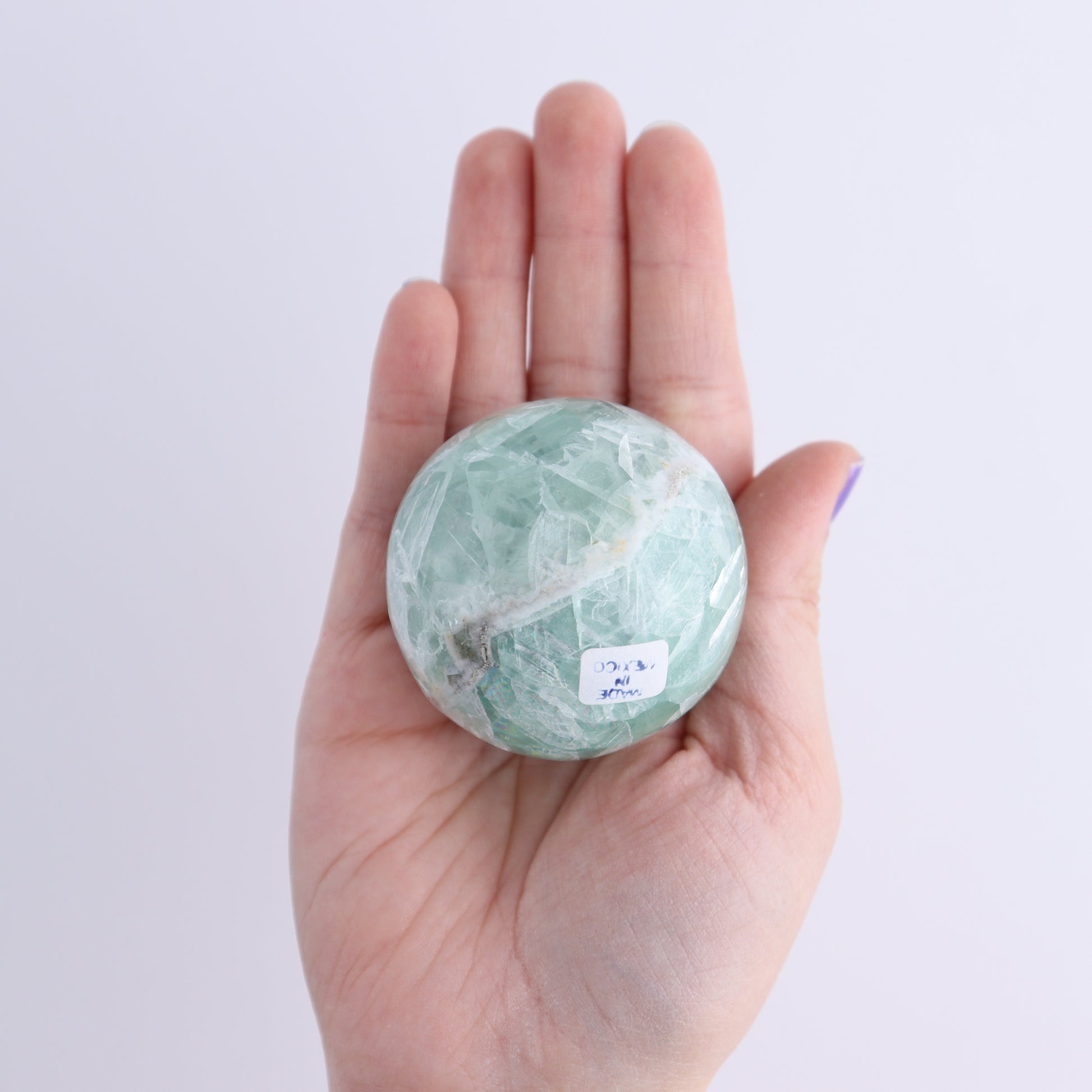 Fluorite Spheres Set of 6 - Expert Wholesale and Supplier of Wholesale Crystals & Bulk Gemstones, ["Fluorite","Mexico","Spheres"]