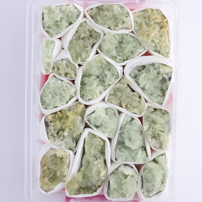 Prehnite Flat from Morocco - Expert Wholesale and Supplier of Wholesale Crystals & Bulk Gemstones, ["Clusters","Flats","Morocco","Prehnite"]
