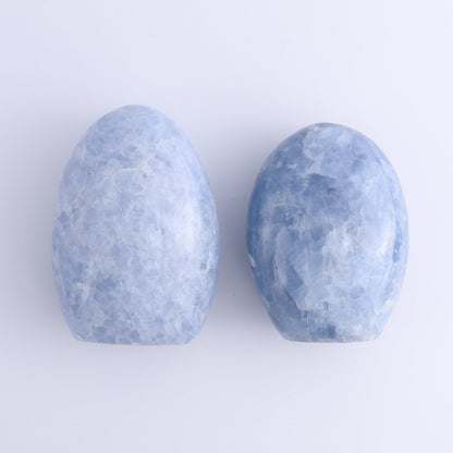 Blue Calcite Freeforms Set of 6 - Expert Wholesale and Supplier of Wholesale Crystals & Bulk Gemstones, ["Blue Calcite","Calcite","Freeform","Freeforms"]