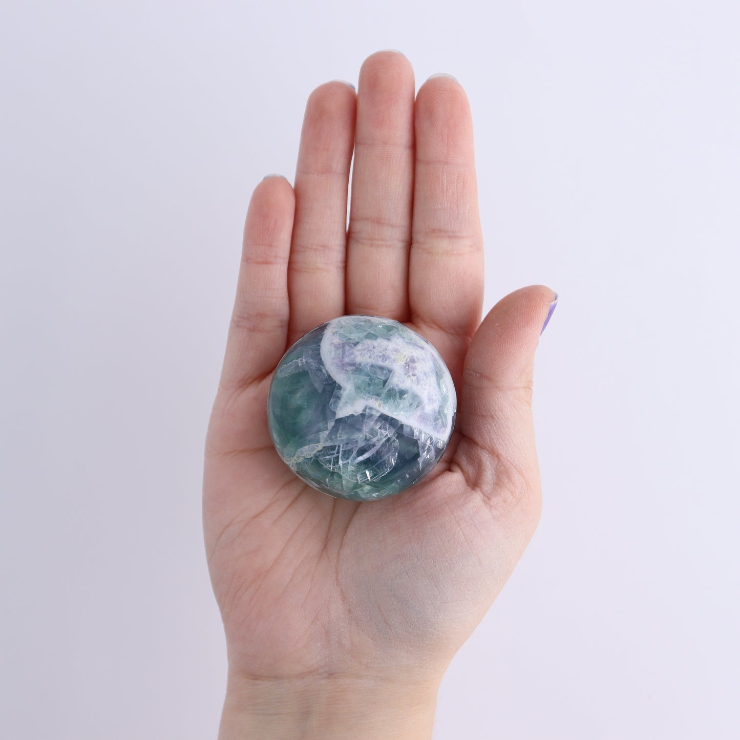Fluorite Spheres Set of 6 - Expert Wholesale and Supplier of Wholesale Crystals & Bulk Gemstones, ["Fluorite","Mexico","Spheres"]