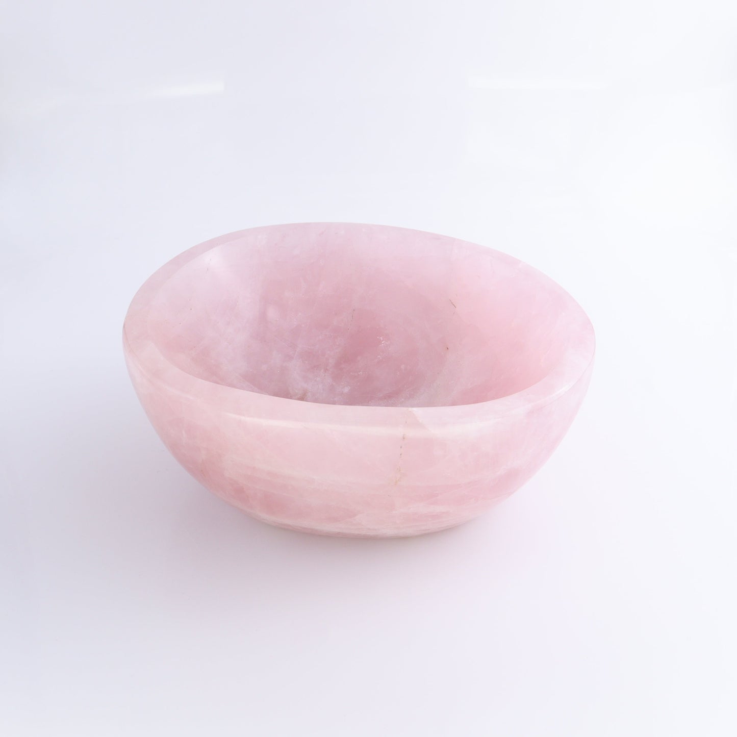 Rose Quartz Bowl - Expert Wholesale and Supplier of Wholesale Crystals & Bulk Gemstones, ["Bowls","Madagascar","Rose Quartz"]