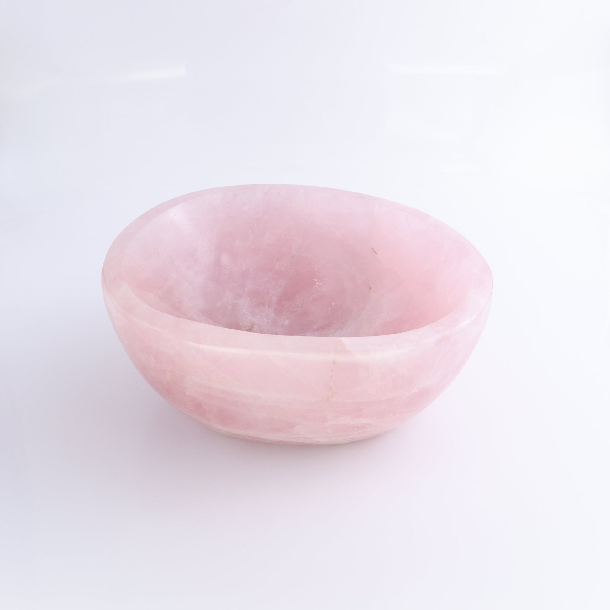 Rose Quartz Bowl - Expert Wholesale and Supplier of Wholesale Crystals & Bulk Gemstones, ["Bowls","Madagascar","Rose Quartz"]