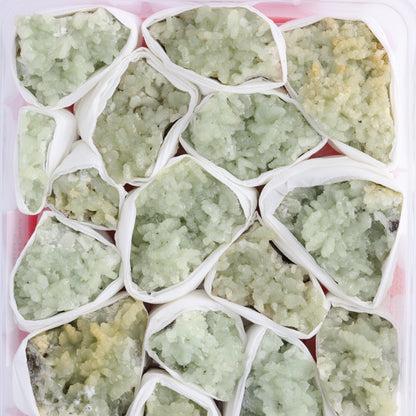 Prehnite Flat from Morocco - Expert Wholesale and Supplier of Wholesale Crystals & Bulk Gemstones, ["Clusters","Flats","Morocco","Prehnite"]