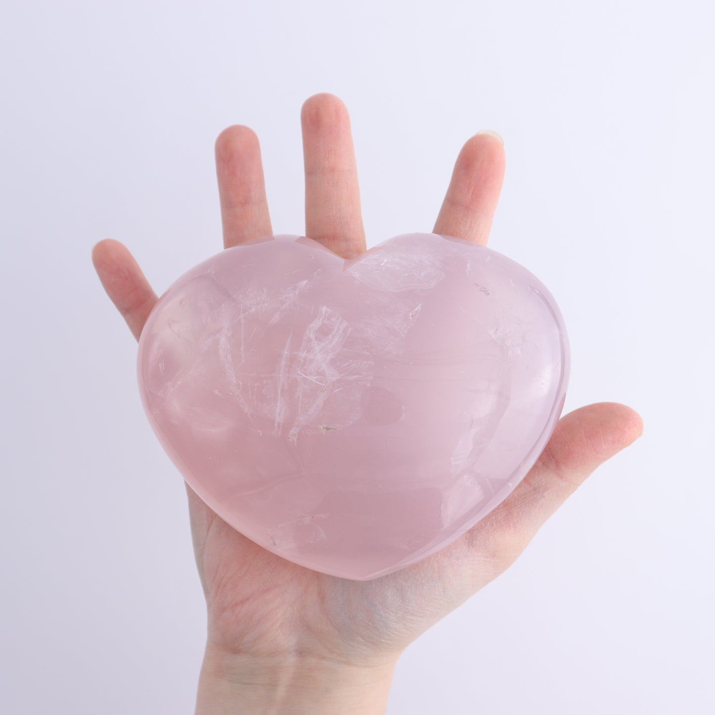 Rose Quartz Hearts Set of 3 - Expert Wholesale and Supplier of Wholesale Crystals & Bulk Gemstones, ["Hearts","Madagascar","Quartz","Rose Quartz"]