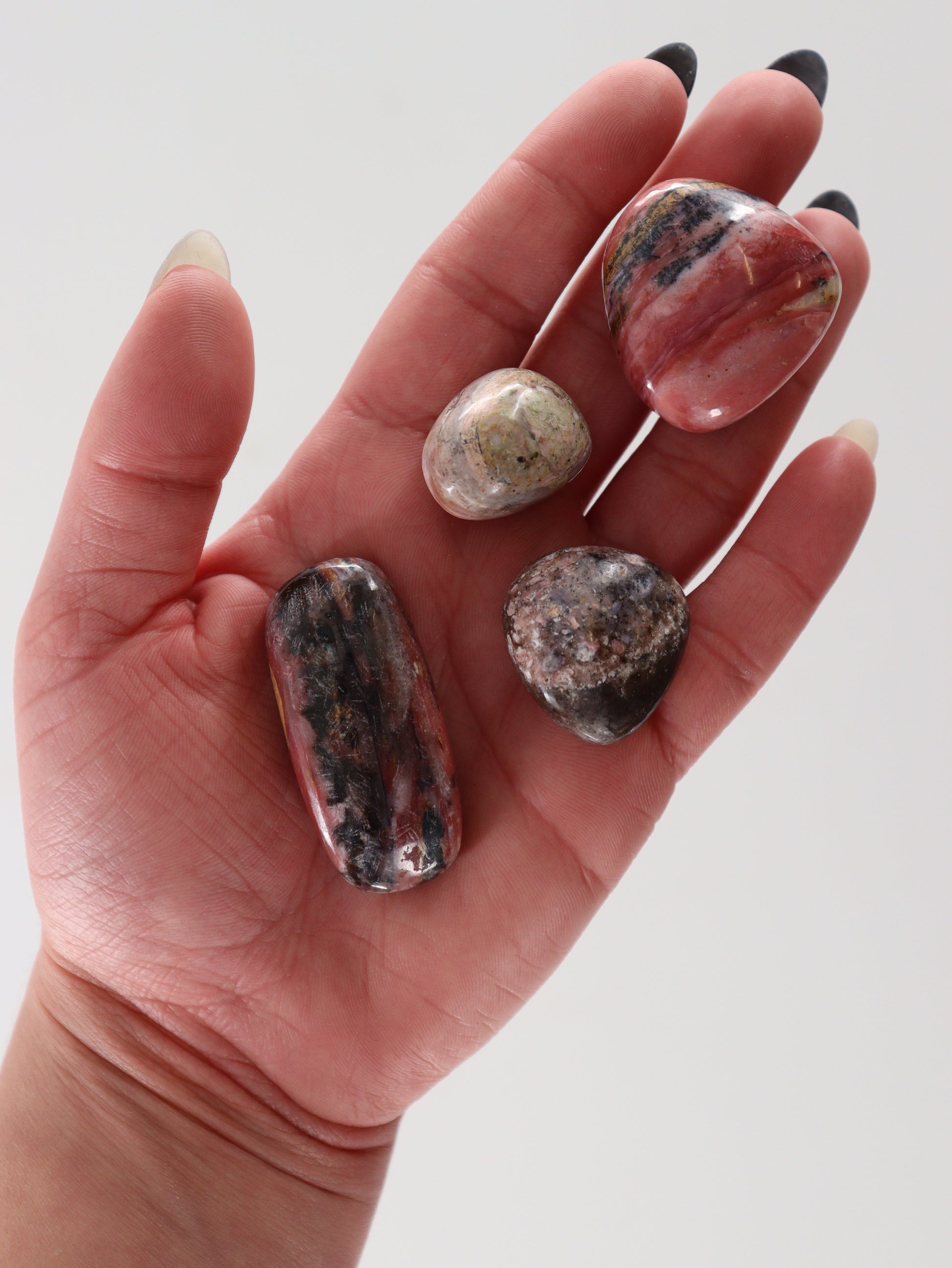 Pink Opal Tumbles Flat - Expert Wholesale and Supplier of Wholesale Crystals & Bulk Gemstones, []