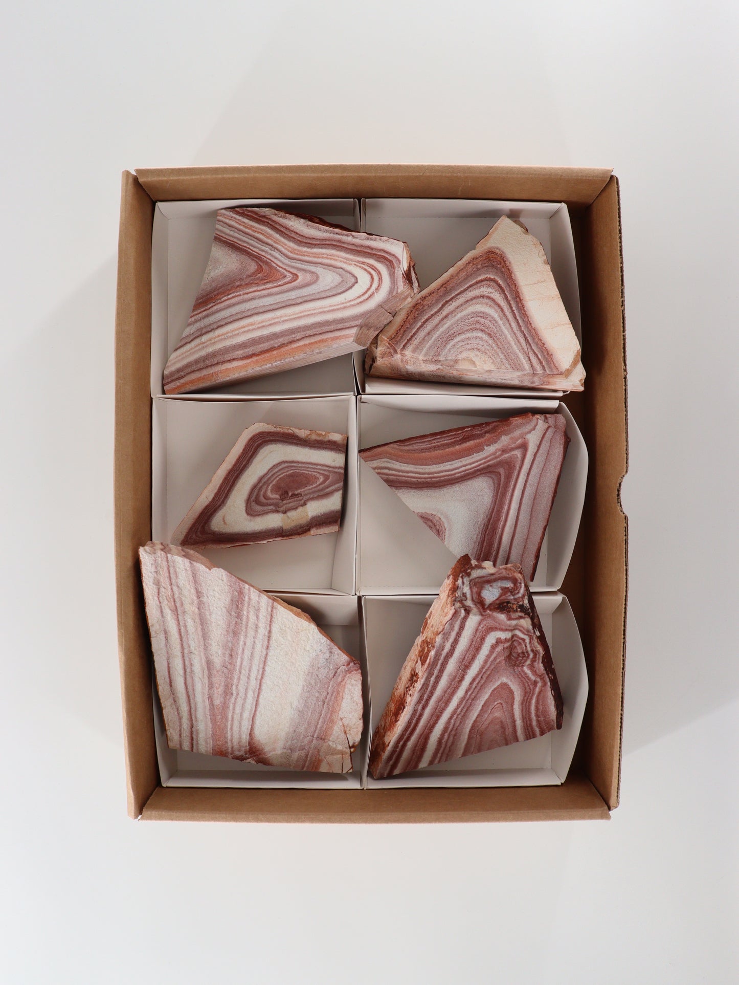 Rhyolite Slices and Slabs Set of 6 - Expert Wholesale and Supplier of Wholesale Crystals & Bulk Gemstones, []