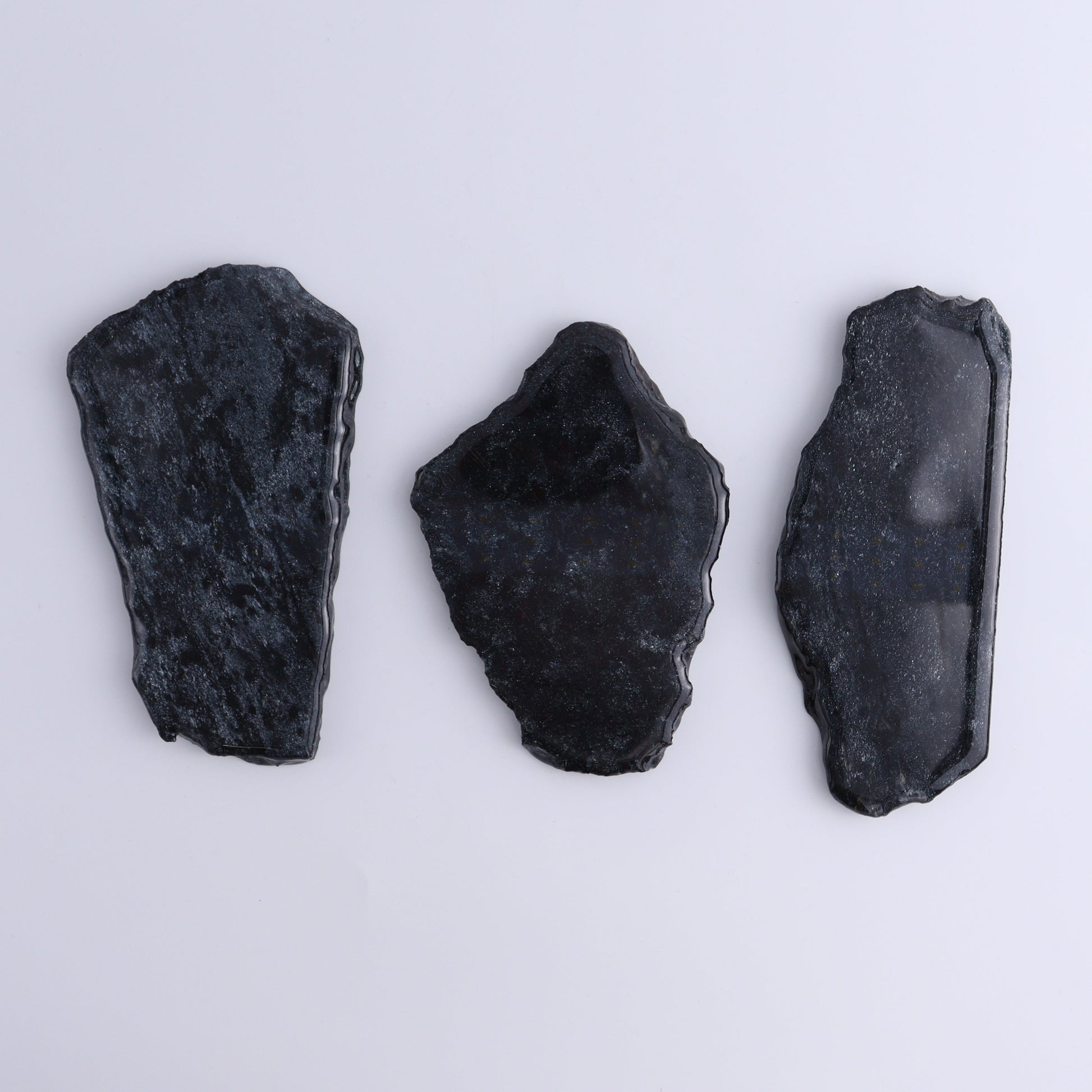 Specularite Flat of 6 - Expert Wholesale and Supplier of Wholesale Crystals & Bulk Gemstones, ["flat","Flats","Specularite","United States"]