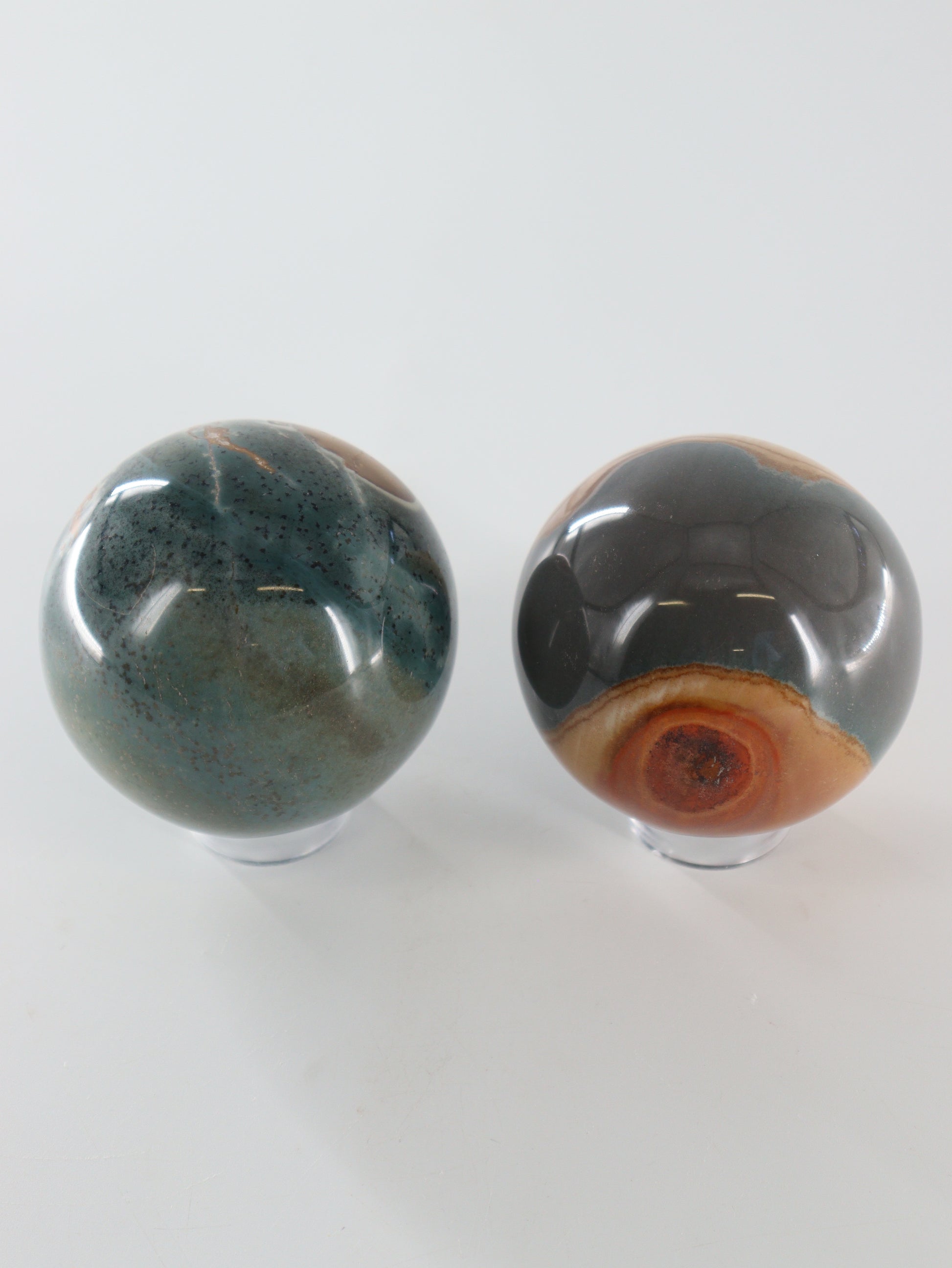 Polychrome Jasper Spheres Set of 6 - Expert Wholesale and Supplier of Wholesale Crystals & Bulk Gemstones, []