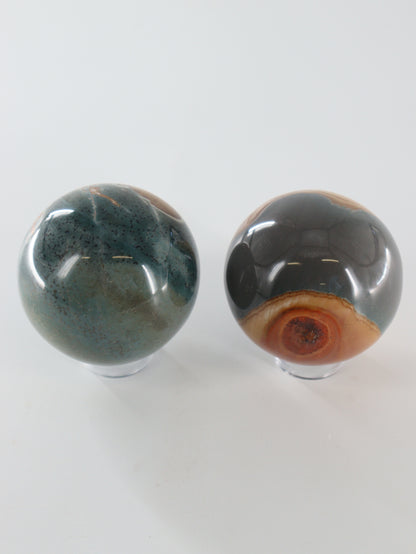 Polychrome Jasper Spheres Set of 6 - Expert Wholesale and Supplier of Wholesale Crystals & Bulk Gemstones, []