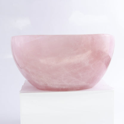 Rose Quartz Bowl - Expert Wholesale and Supplier of Wholesale Crystals & Bulk Gemstones, ["Bowls","Madagascar","Rose Quartz"]