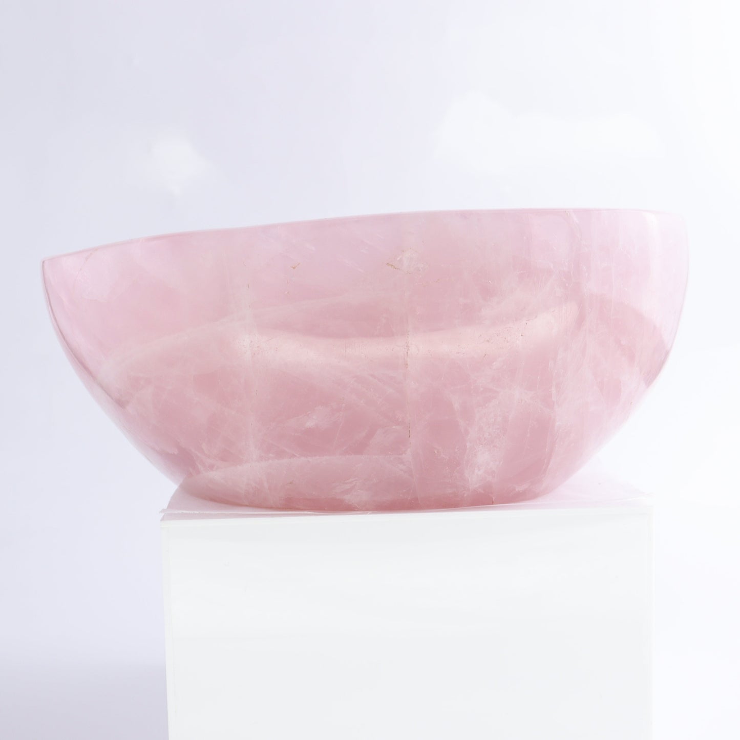 Rose Quartz Bowl - Expert Wholesale and Supplier of Wholesale Crystals & Bulk Gemstones, ["Bowls","Madagascar","Rose Quartz"]