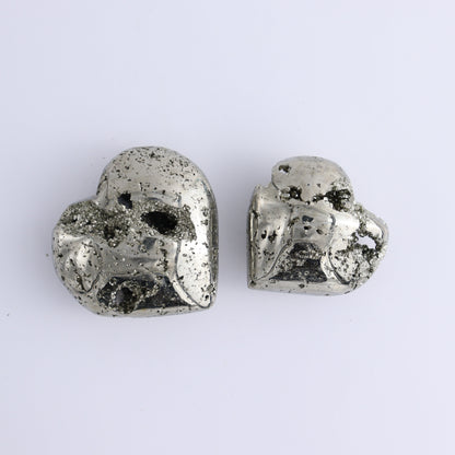Pyrite Hearts Set of 9 - Expert Wholesale and Supplier of Wholesale Crystals & Bulk Gemstones, ["Hearts","Peru","Pyrite"]