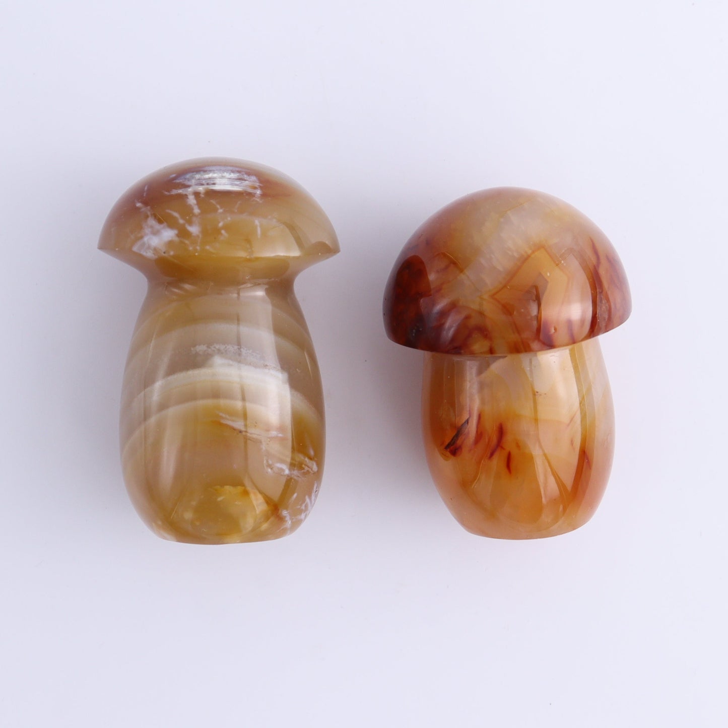 Carnelian Mushrooms Set of 10 - Expert Wholesale and Supplier of Wholesale Crystals & Bulk Gemstones, ["carnelian","Madagascar","Mushrooms"]