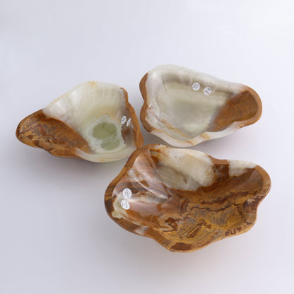 Onyx Bowl Set of 3 - Expert Wholesale and Supplier of Wholesale Crystals & Bulk Gemstones, ["Bowls","Mexico","onyx"]