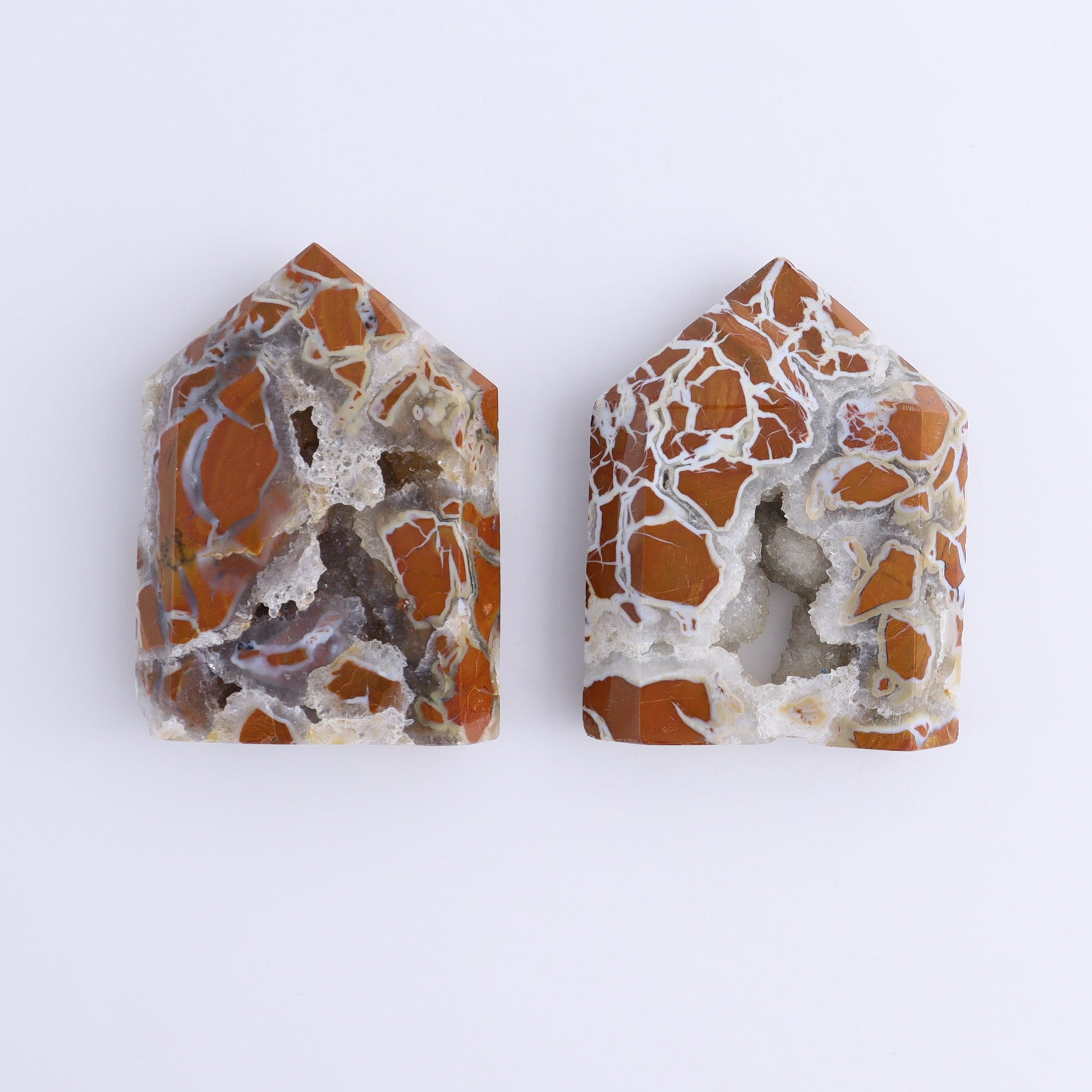 Brecciated Jasper Towers Set of 11 - Expert Wholesale and Supplier of Wholesale Crystals & Bulk Gemstones, ["Brecciated Jasper","Indonesia","Towers"]
