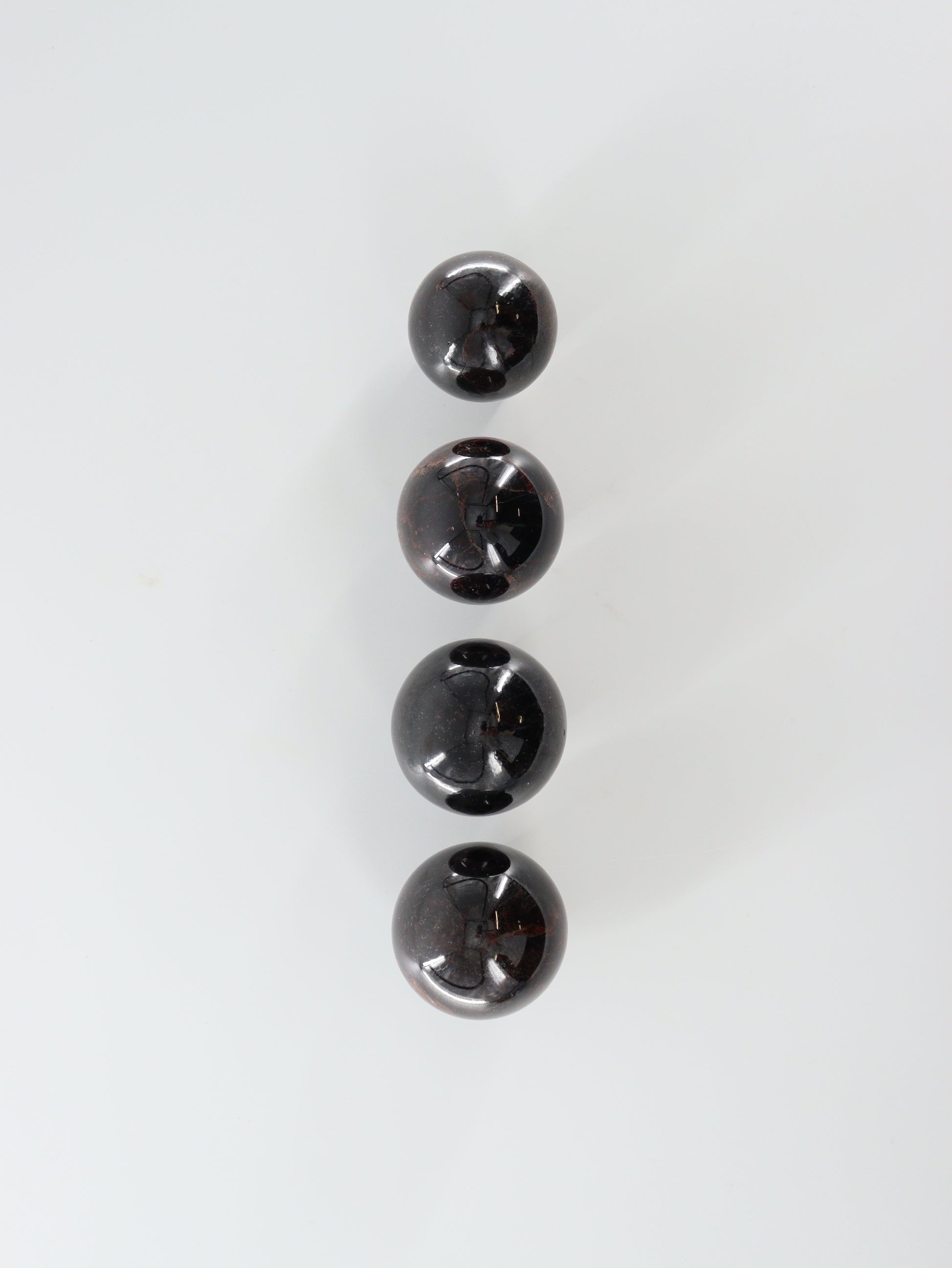 Garnet Spheres Set of 4 - Expert Wholesale and Supplier of Wholesale Crystals & Bulk Gemstones, []