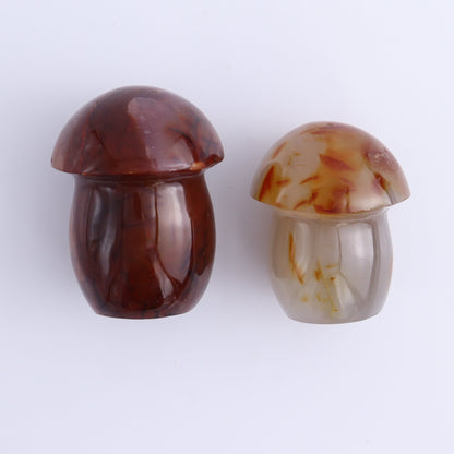 Carnelian Mushrooms Set of 10 - Expert Wholesale and Supplier of Wholesale Crystals & Bulk Gemstones, ["carnelian","Madagascar","Mushrooms"]