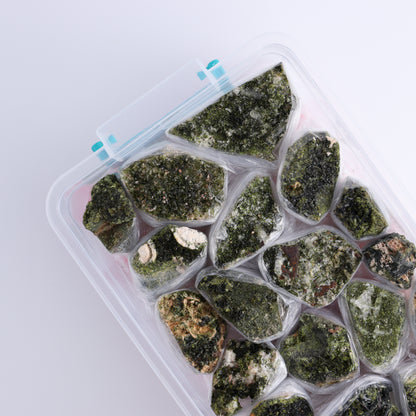Epidote Flat from Morocco - Expert Wholesale and Supplier of Wholesale Crystals & Bulk Gemstones, ["epidote","Flats","Morocco"]