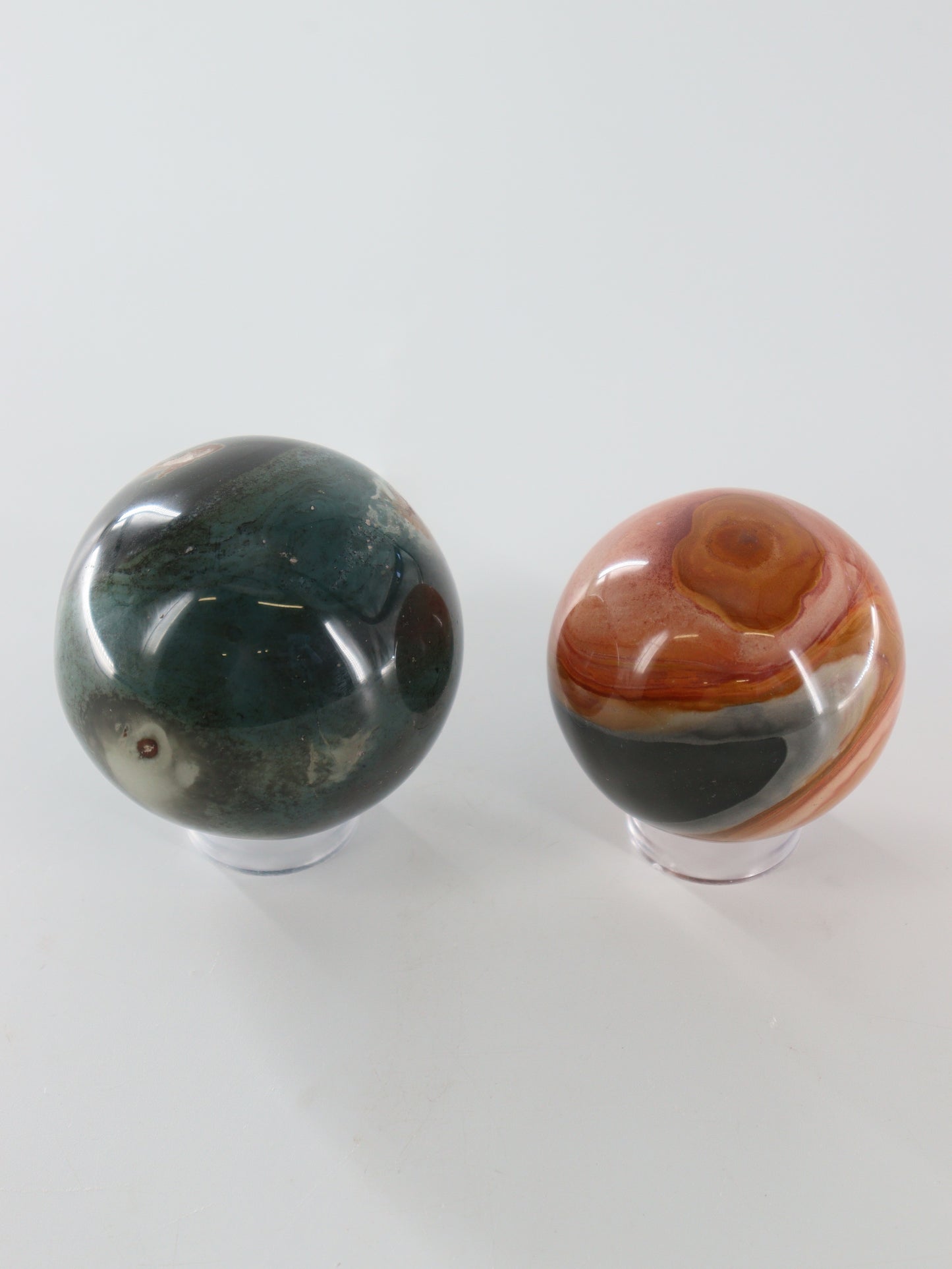 Polychrome Jasper Spheres Set of 6 - Expert Wholesale and Supplier of Wholesale Crystals & Bulk Gemstones, []