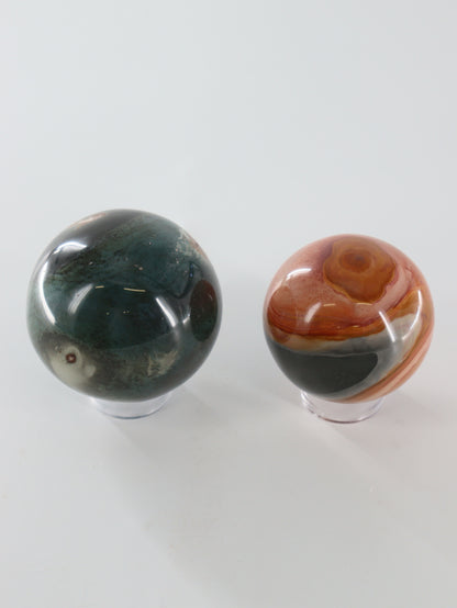 Polychrome Jasper Spheres Set of 6 - Expert Wholesale and Supplier of Wholesale Crystals & Bulk Gemstones, []