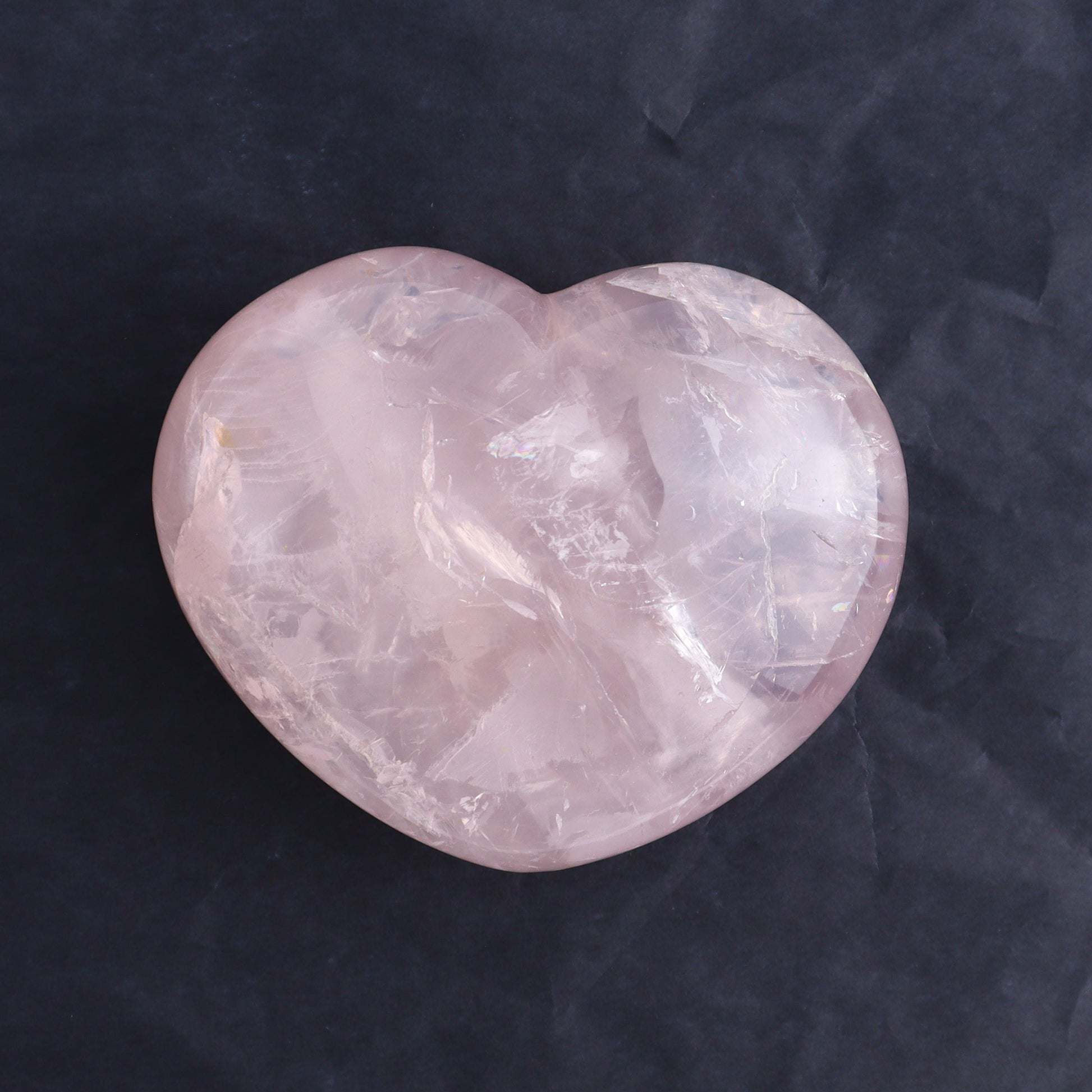 Rose Quartz Hearts Set of 3 - Expert Wholesale and Supplier of Wholesale Crystals & Bulk Gemstones, ["Hearts","Madagascar","Quartz","Rose Quartz"]
