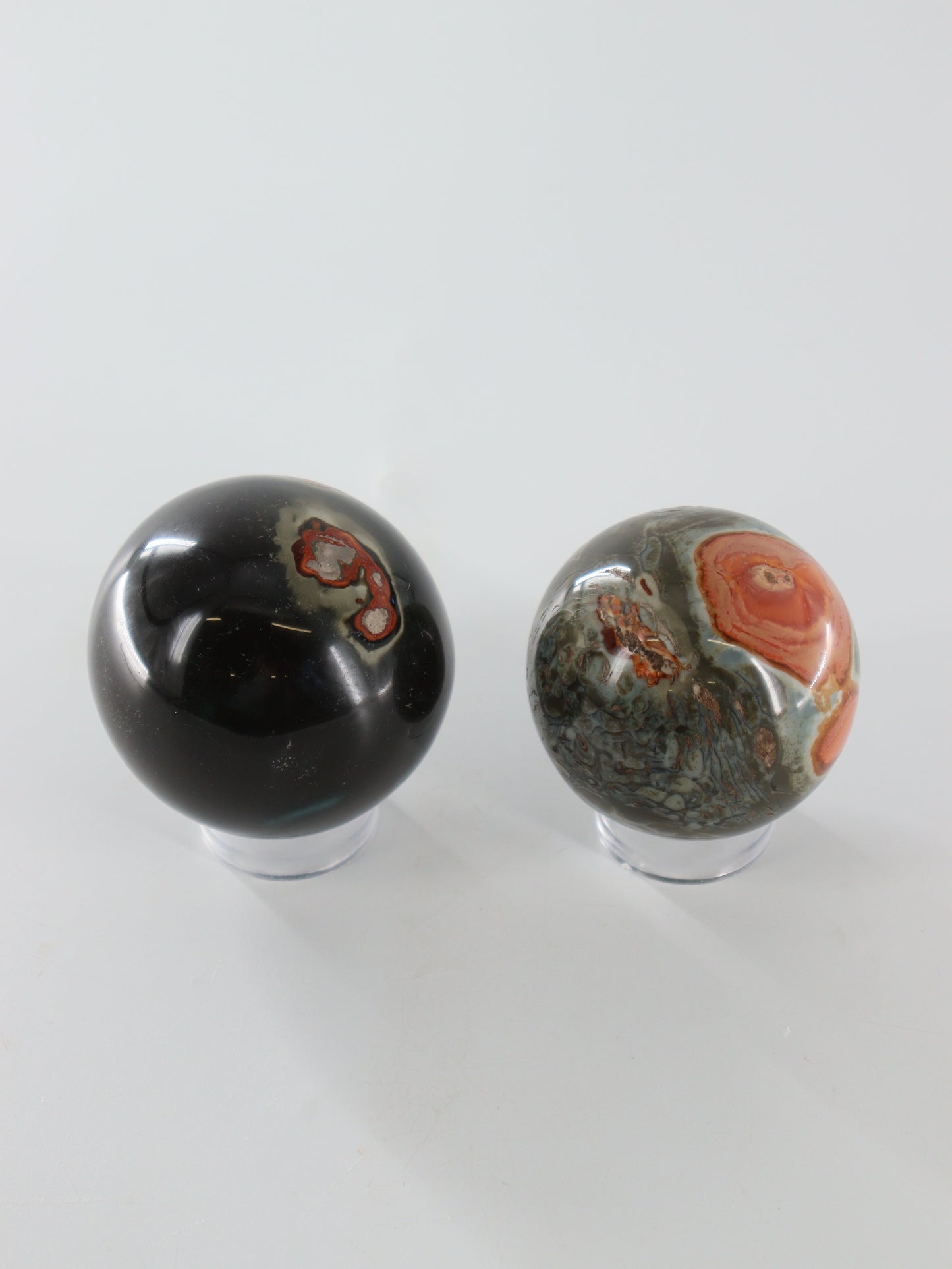Polychrome Jasper Spheres Set of 6 - Expert Wholesale and Supplier of Wholesale Crystals & Bulk Gemstones, []
