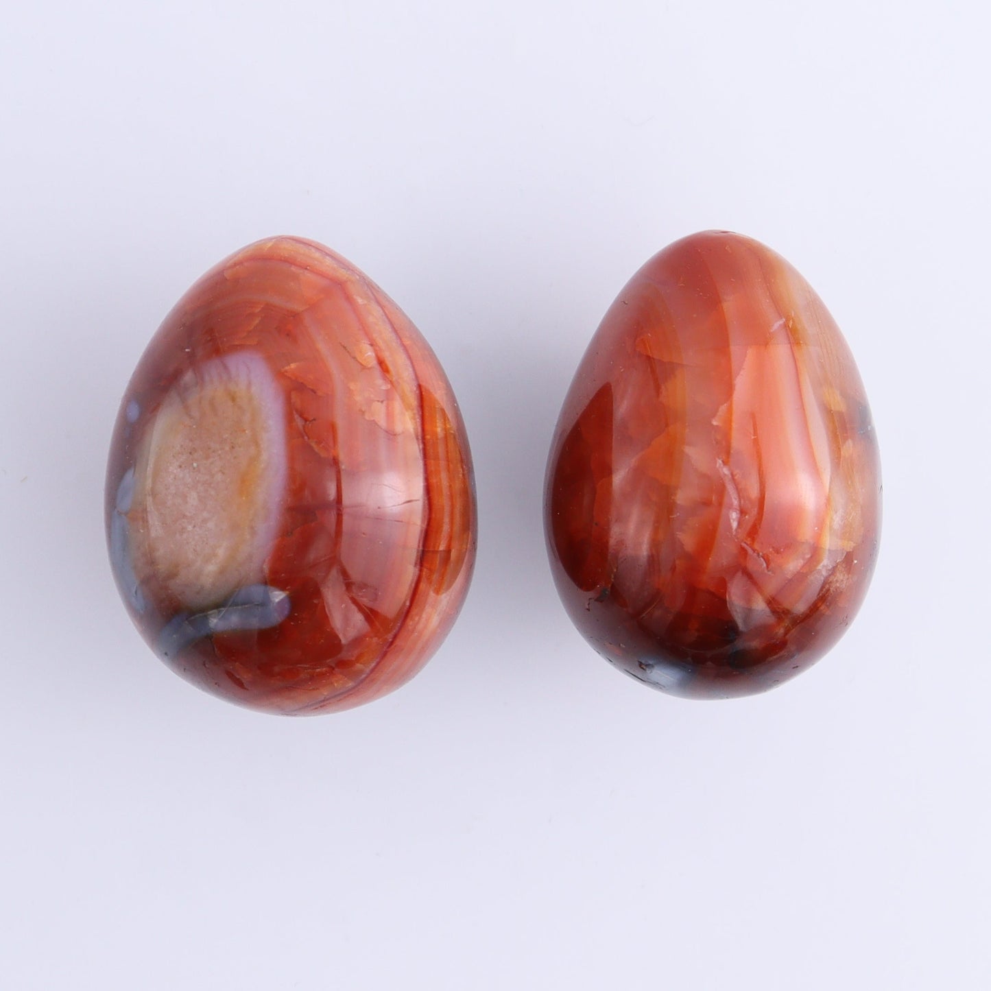 Carnelian Eggs Set of 12 - Expert Wholesale and Supplier of Wholesale Crystals & Bulk Gemstones, ["carnelian","Eggs","Madagascar"]