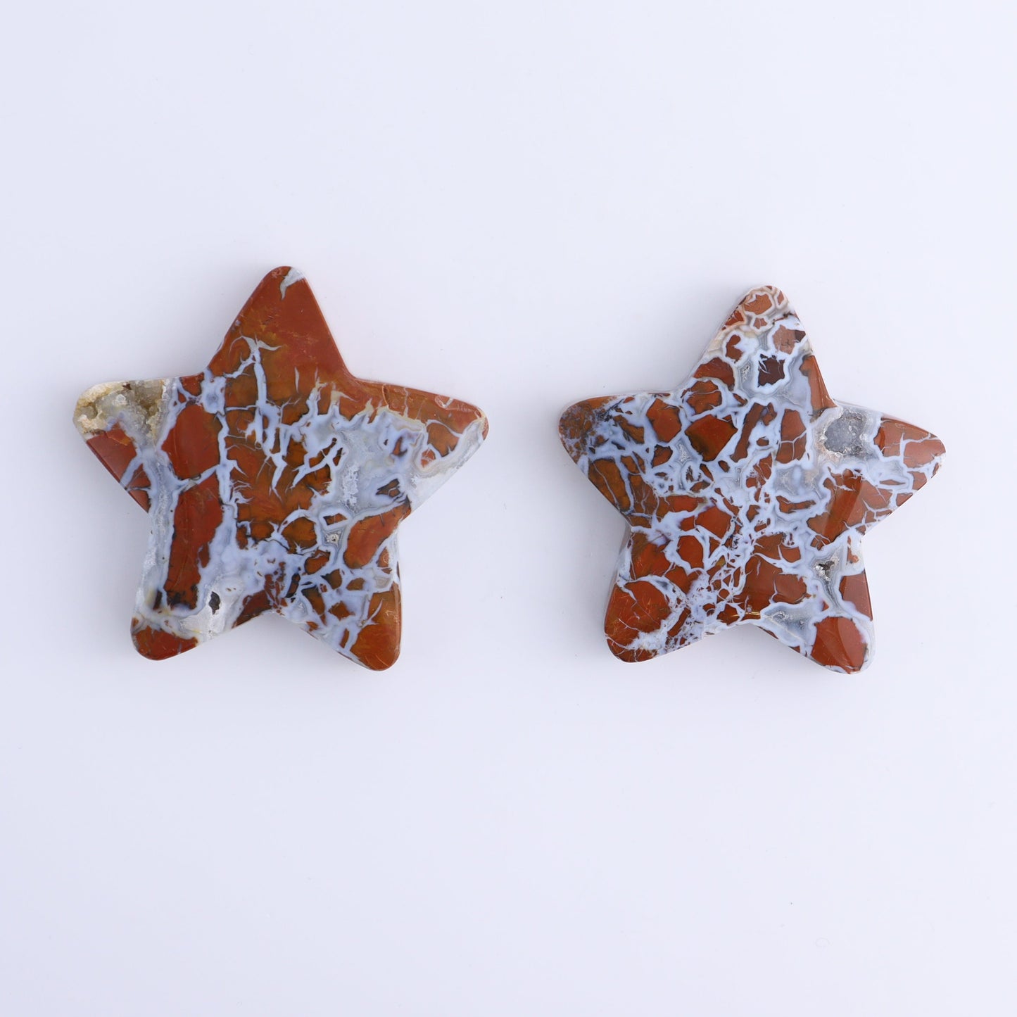 Brecciated Jasper Stars Set of 11 - Expert Wholesale and Supplier of Wholesale Crystals & Bulk Gemstones, ["Brecciated Jasper","Indonesia","stars"]