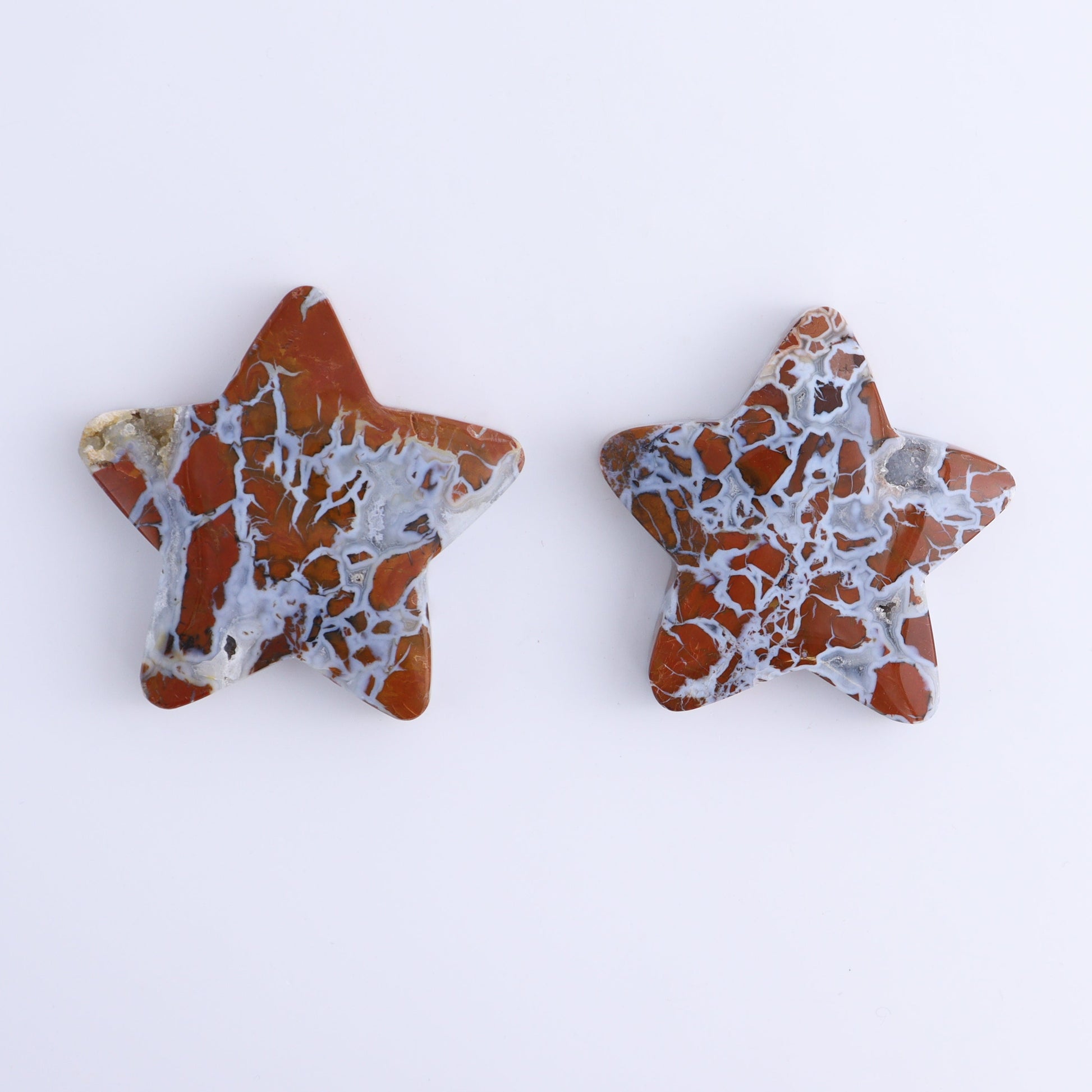 Brecciated Jasper Stars Set of 11 - Expert Wholesale and Supplier of Wholesale Crystals & Bulk Gemstones, ["Brecciated Jasper","Indonesia","stars"]