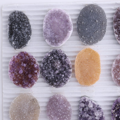 Uruguay Amethyst Cabs Set of 15 - Expert Wholesale and Supplier of Wholesale Crystals & Bulk Gemstones, ["Amethyst","Cabs","close_50","Uruguay"]