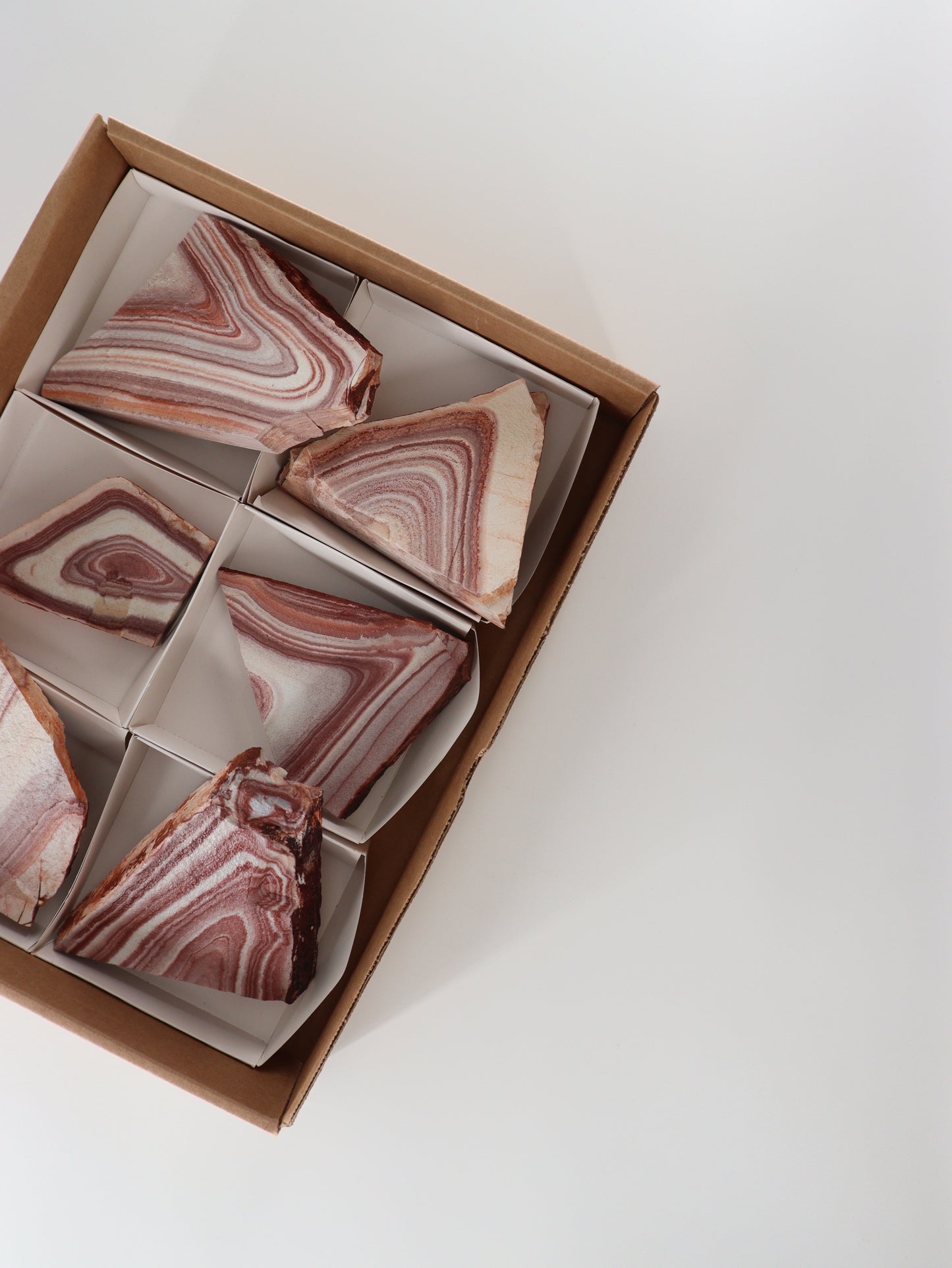 Rhyolite Slices and Slabs Set of 6 - Expert Wholesale and Supplier of Wholesale Crystals & Bulk Gemstones, []