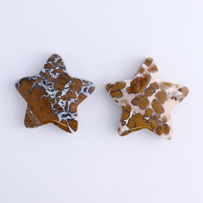 Brecciated Jasper Stars Set of 11 - Expert Wholesale and Supplier of Wholesale Crystals & Bulk Gemstones, ["Brecciated Jasper","Indonesia","stars"]