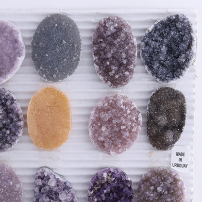Uruguay Amethyst Cabs Set of 15 - Expert Wholesale and Supplier of Wholesale Crystals & Bulk Gemstones, ["Amethyst","Cabs","close_50","Uruguay"]