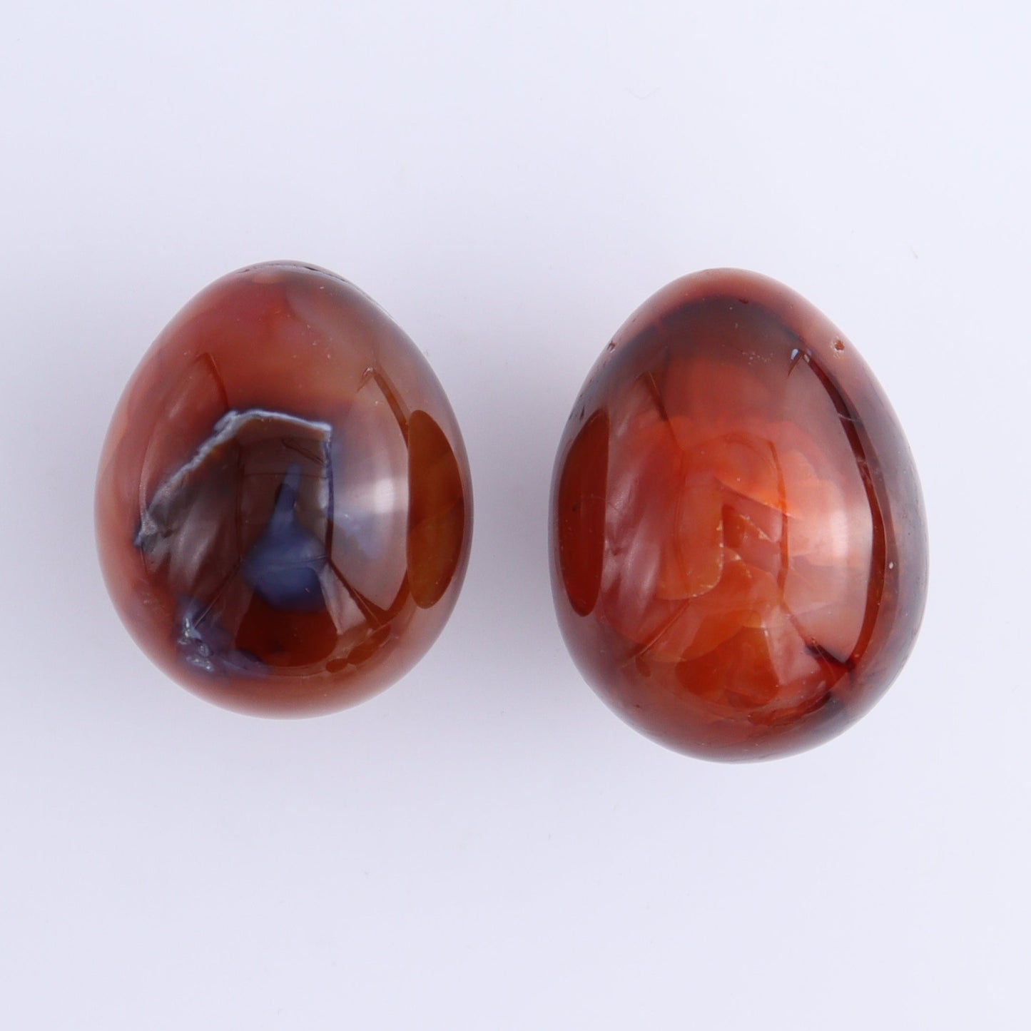 Carnelian Eggs Set of 12 - Expert Wholesale and Supplier of Wholesale Crystals & Bulk Gemstones, ["carnelian","Eggs","Madagascar"]