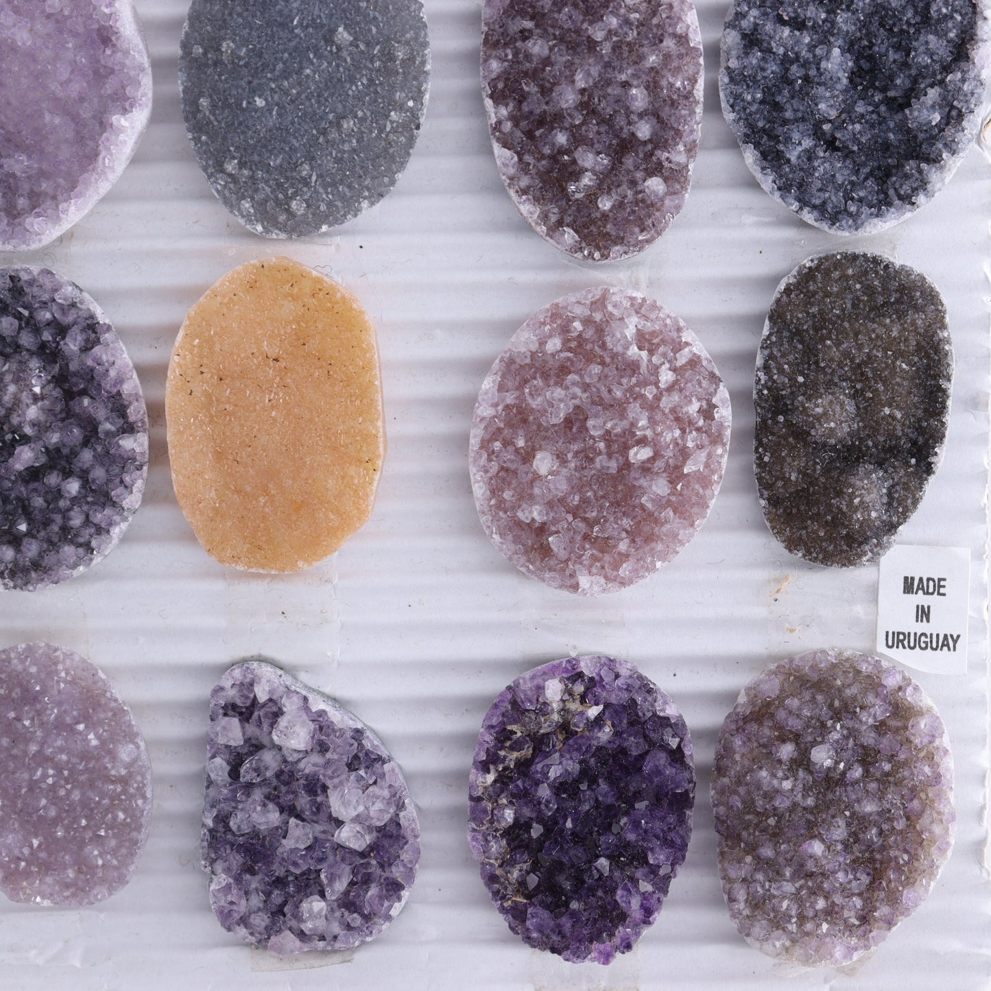 Uruguay Amethyst Cabs Set of 15 - Expert Wholesale and Supplier of Wholesale Crystals & Bulk Gemstones, ["Amethyst","Cabs","close_50","Uruguay"]