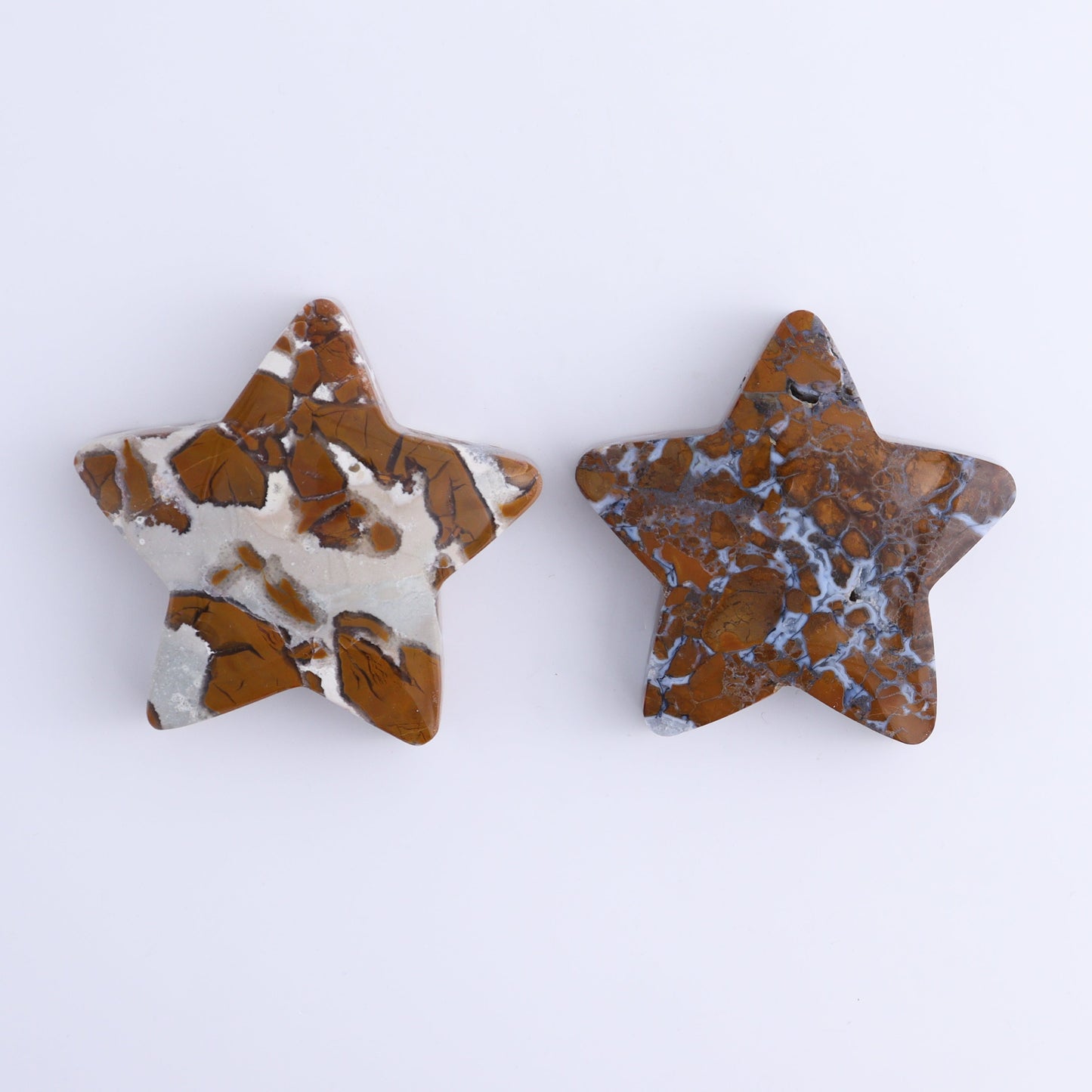 Brecciated Jasper Stars Set of 11 - Expert Wholesale and Supplier of Wholesale Crystals & Bulk Gemstones, ["Brecciated Jasper","Indonesia","stars"]
