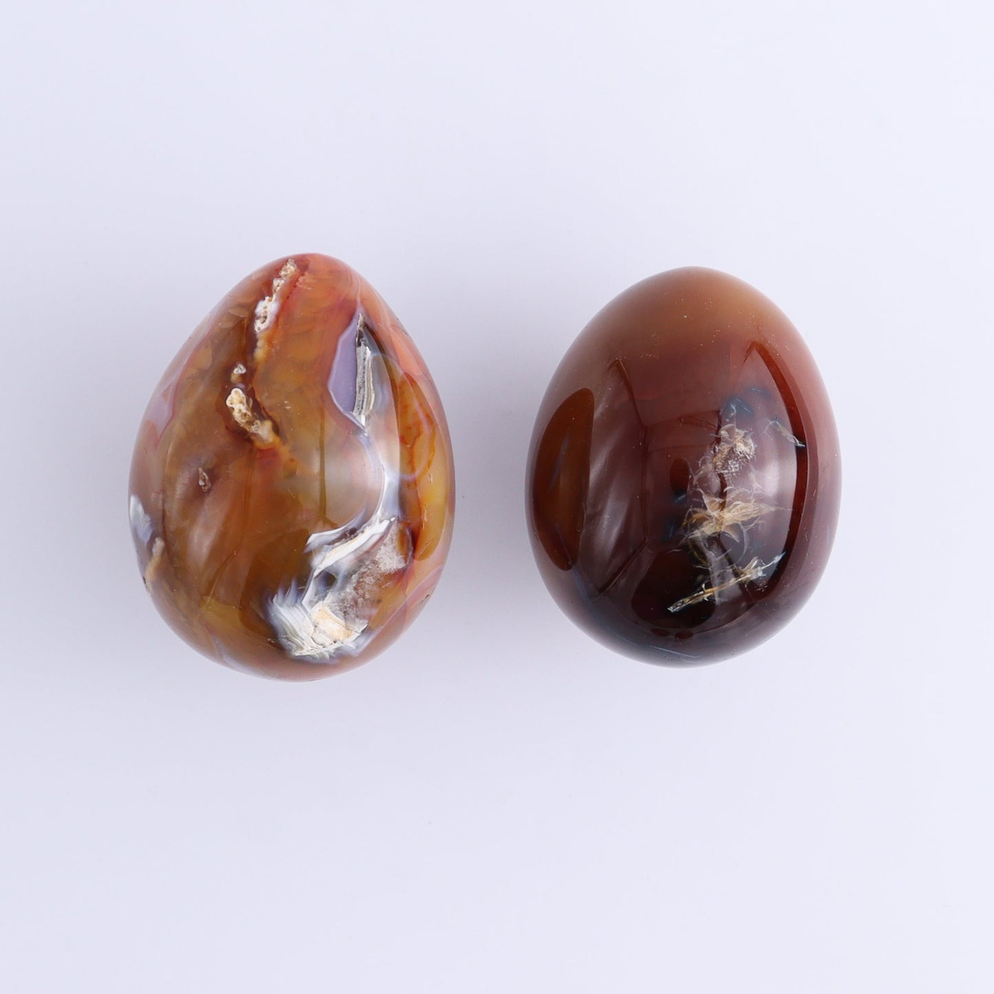 Carnelian Eggs Set of 10 - Expert Wholesale and Supplier of Wholesale Crystals & Bulk Gemstones, ["carnelian","Eggs","Madagascar"]