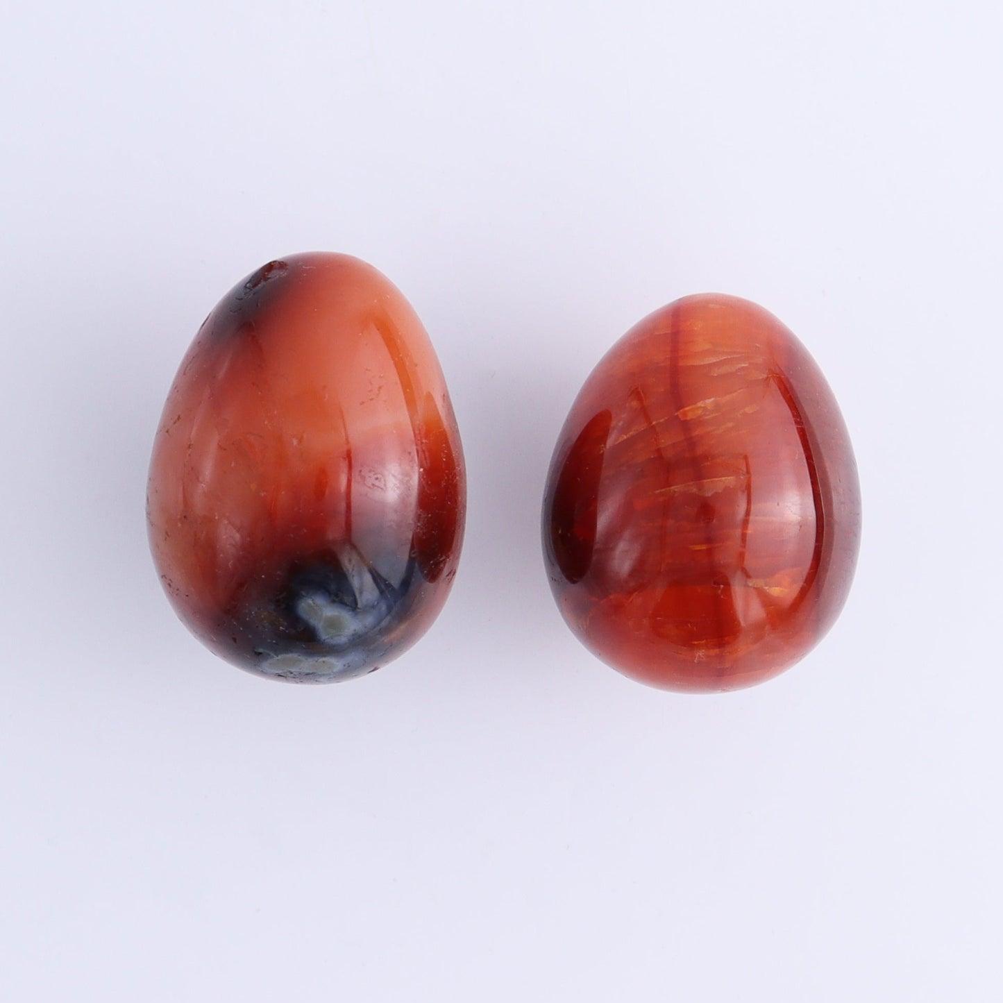 Carnelian Eggs Set of 10 - Expert Wholesale and Supplier of Wholesale Crystals & Bulk Gemstones, ["carnelian","Eggs","Madagascar"]