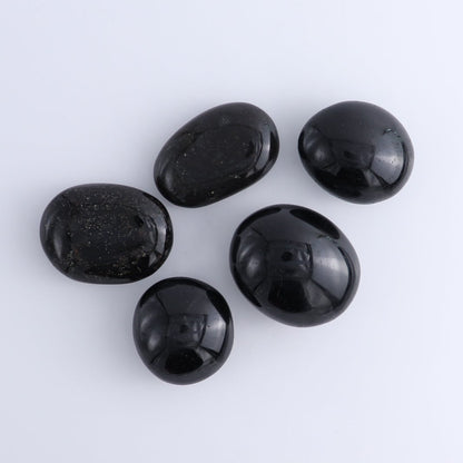 50 pcs Palm Stones Rose Quartz, Labradorite, Jasper, Tourmaline & Golden Healer Quartz