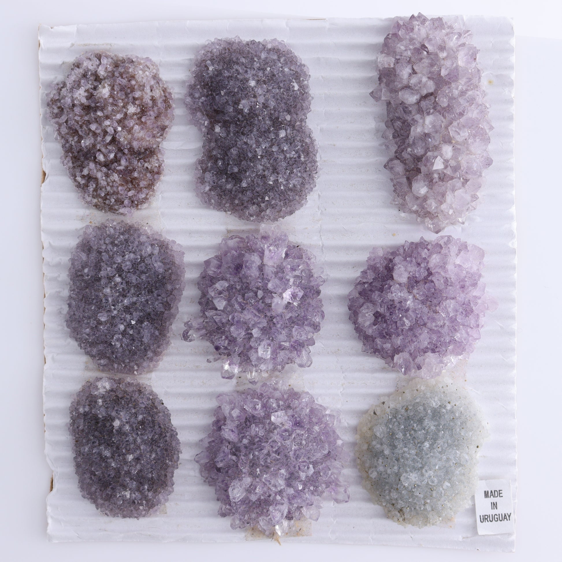 Uruguay Amethyst Cabs Set of 9 - Expert Wholesale and Supplier of Wholesale Crystals & Bulk Gemstones, ["Amethyst","Cabs","close_50","Uruguay"]