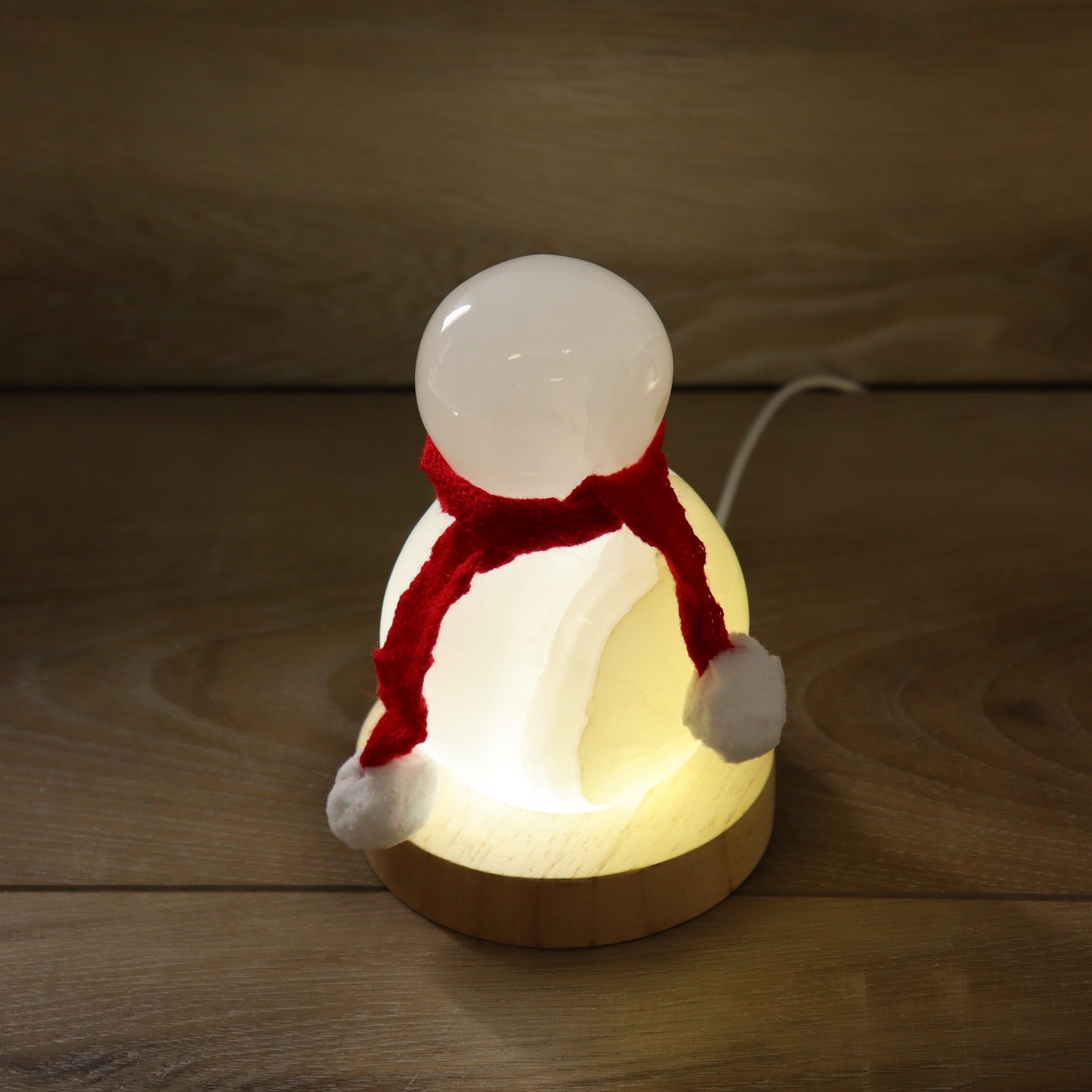 Onyx Snowman Lamps Set of 3 - Expert Supplier of Wholesale Crystals & Bulk Gemstones