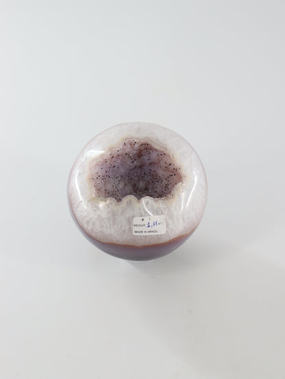 Amethyst Agate Sphere - Expert Wholesale and Supplier of Wholesale Crystals & Bulk Gemstones, []