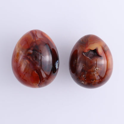 Carnelian Eggs Set of 10