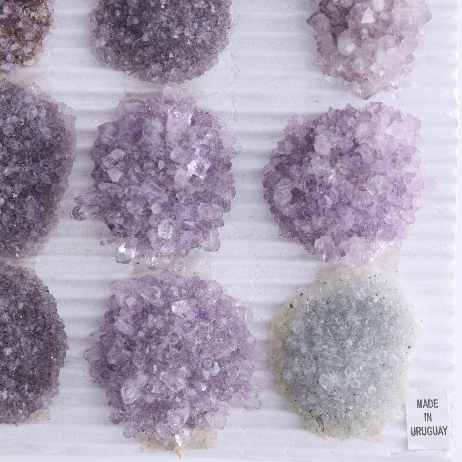 Uruguay Amethyst Cabs Set of 9 - Expert Wholesale and Supplier of Wholesale Crystals & Bulk Gemstones, ["Amethyst","Cabs","close_50","Uruguay"]