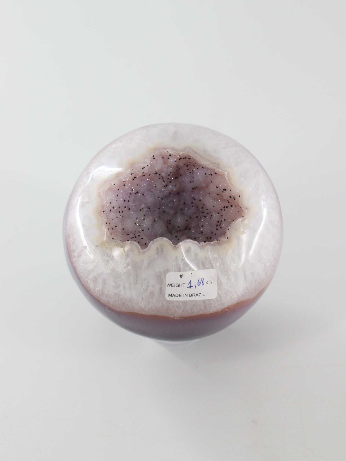 Amethyst Agate Sphere - Expert Wholesale and Supplier of Wholesale Crystals & Bulk Gemstones, []