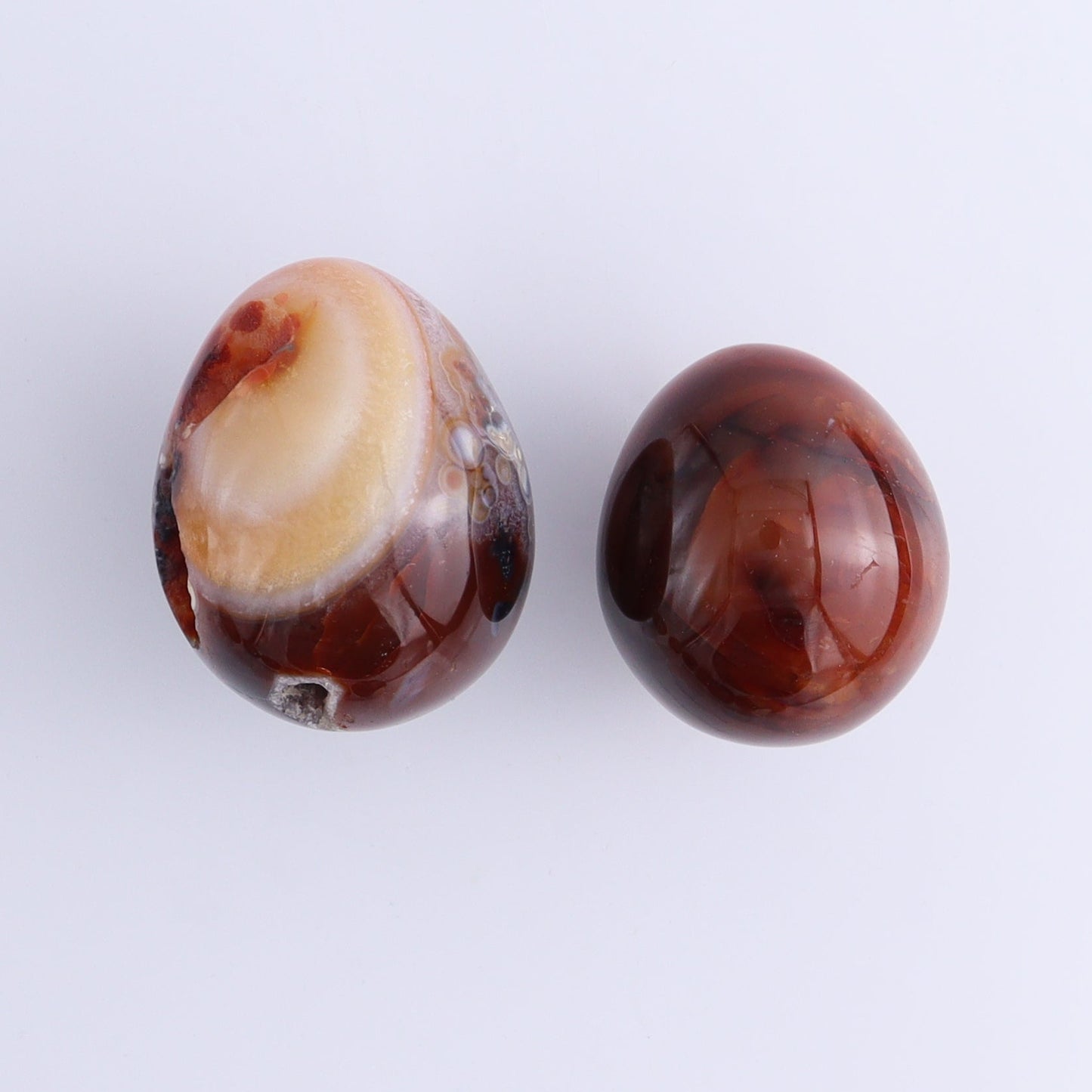 Carnelian Eggs Set of 12 - Expert Wholesale and Supplier of Wholesale Crystals & Bulk Gemstones, ["carnelian","Eggs","Madagascar"]