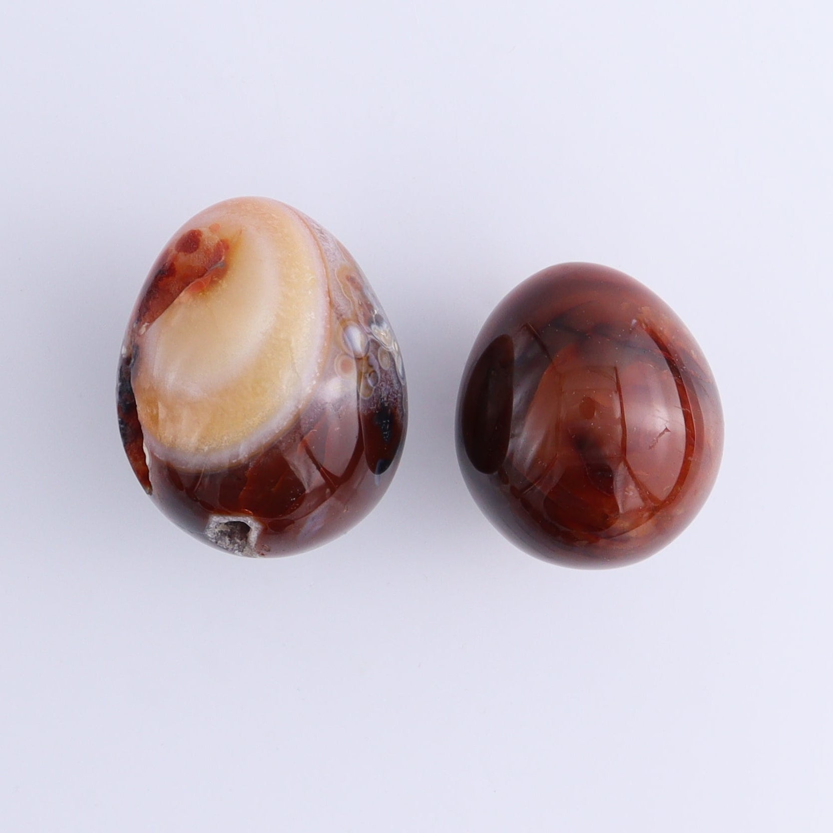 Carnelian Eggs Set of 12 - Expert Wholesale and Supplier of Wholesale Crystals & Bulk Gemstones, ["carnelian","Eggs","Madagascar"]