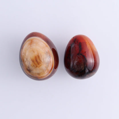 Carnelian Eggs Set of 12 - Expert Wholesale and Supplier of Wholesale Crystals & Bulk Gemstones, ["carnelian","Eggs","Madagascar"]